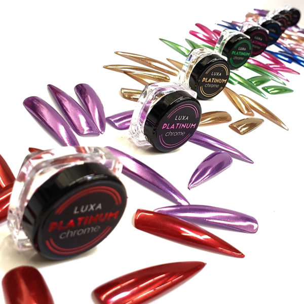 Luxapolish Chromes + Flakes