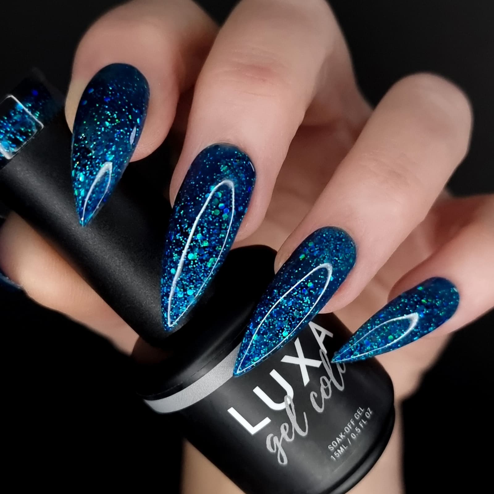 Luxapolish Rockin' Roccan Collection - 8pcs with free painted swatch sticks