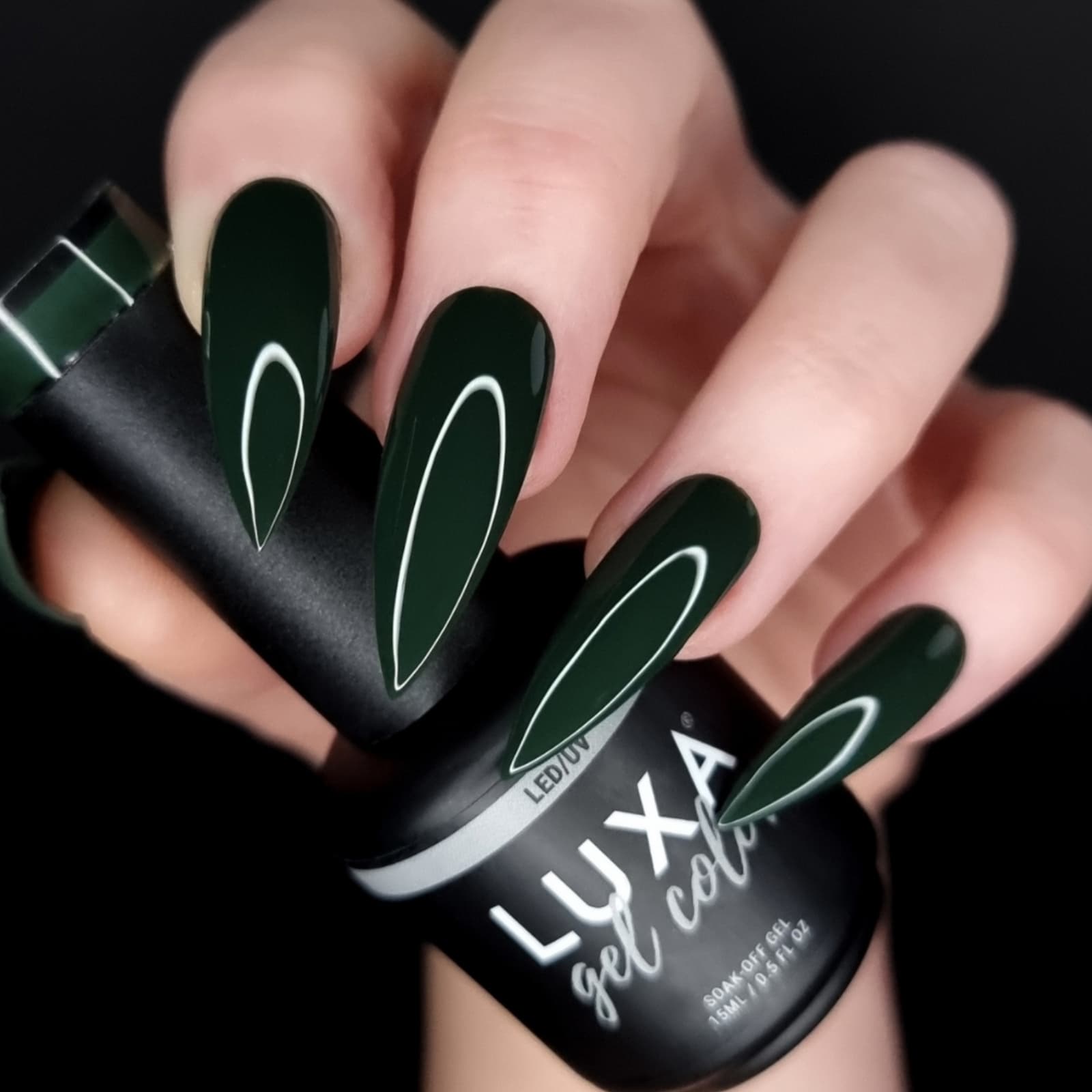 Luxapolish Olive Juice Collection - 6pcs with Free Painted Swatch Sticks