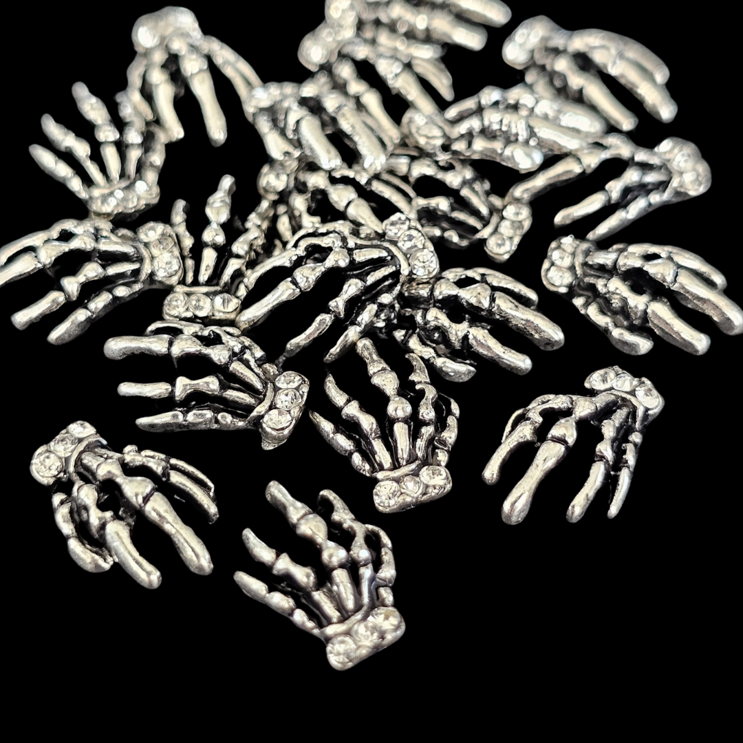 Skeleton Hand Charms