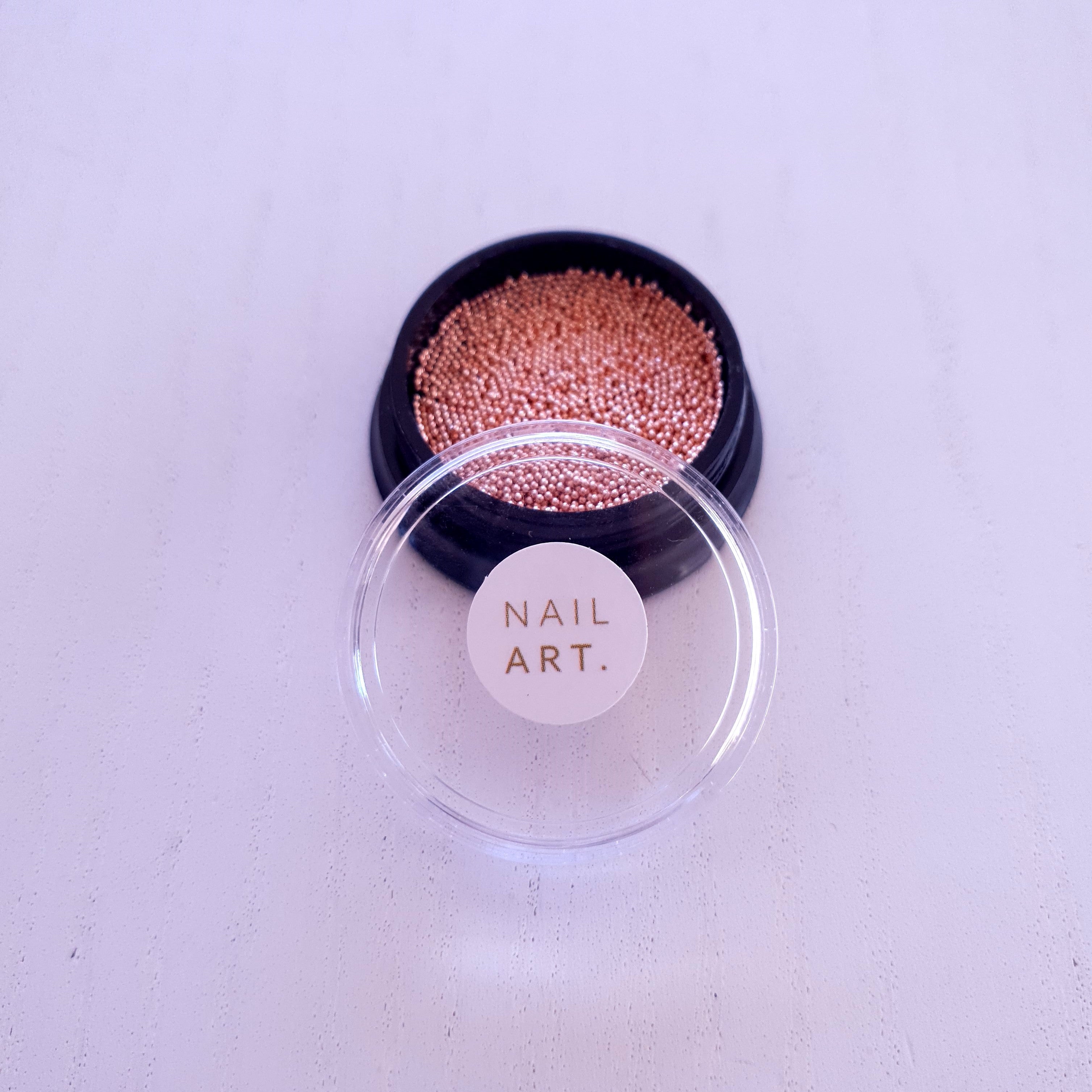 Metal Caviar Beads