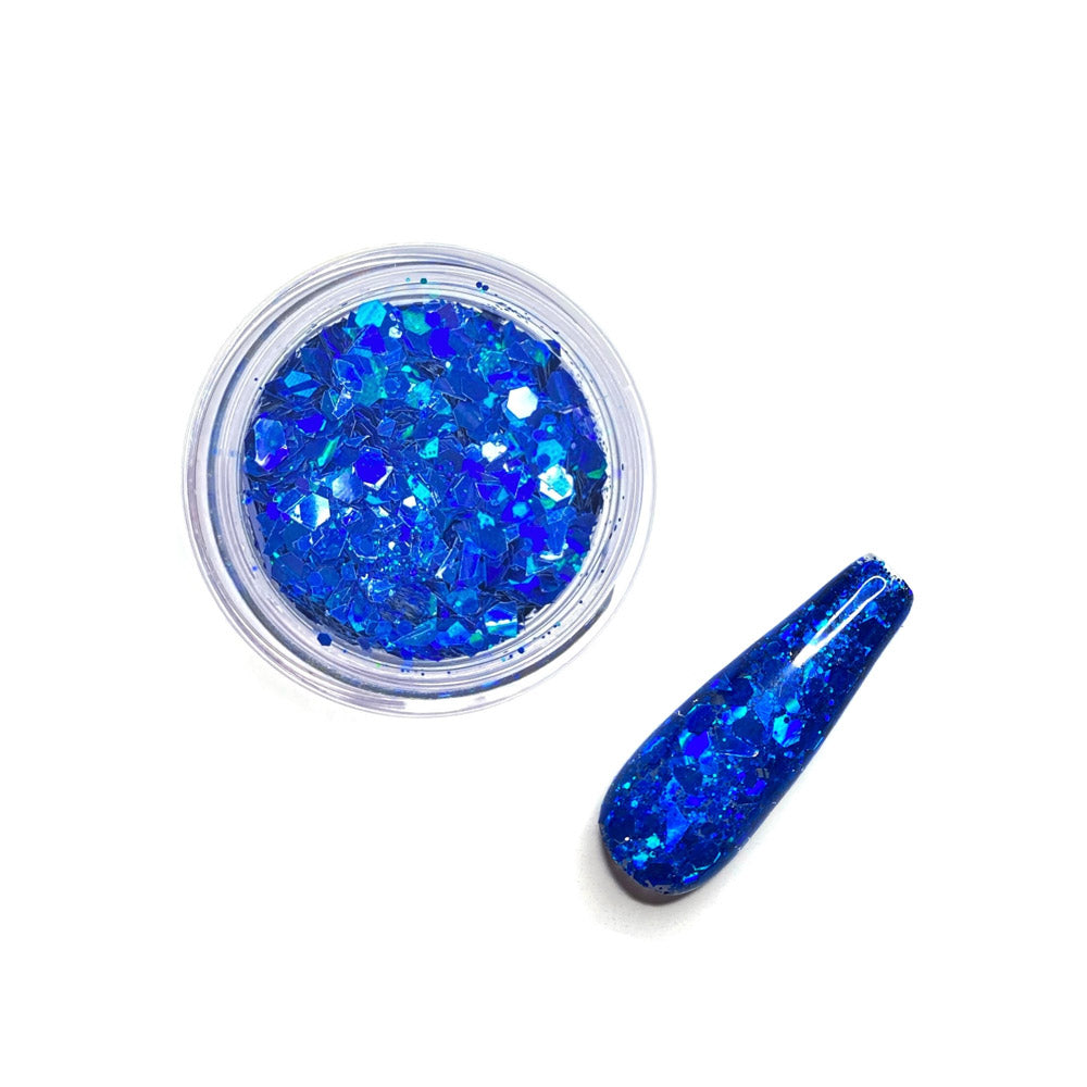 Luxapolish Rainbow Land Glitz - Buddy Blue