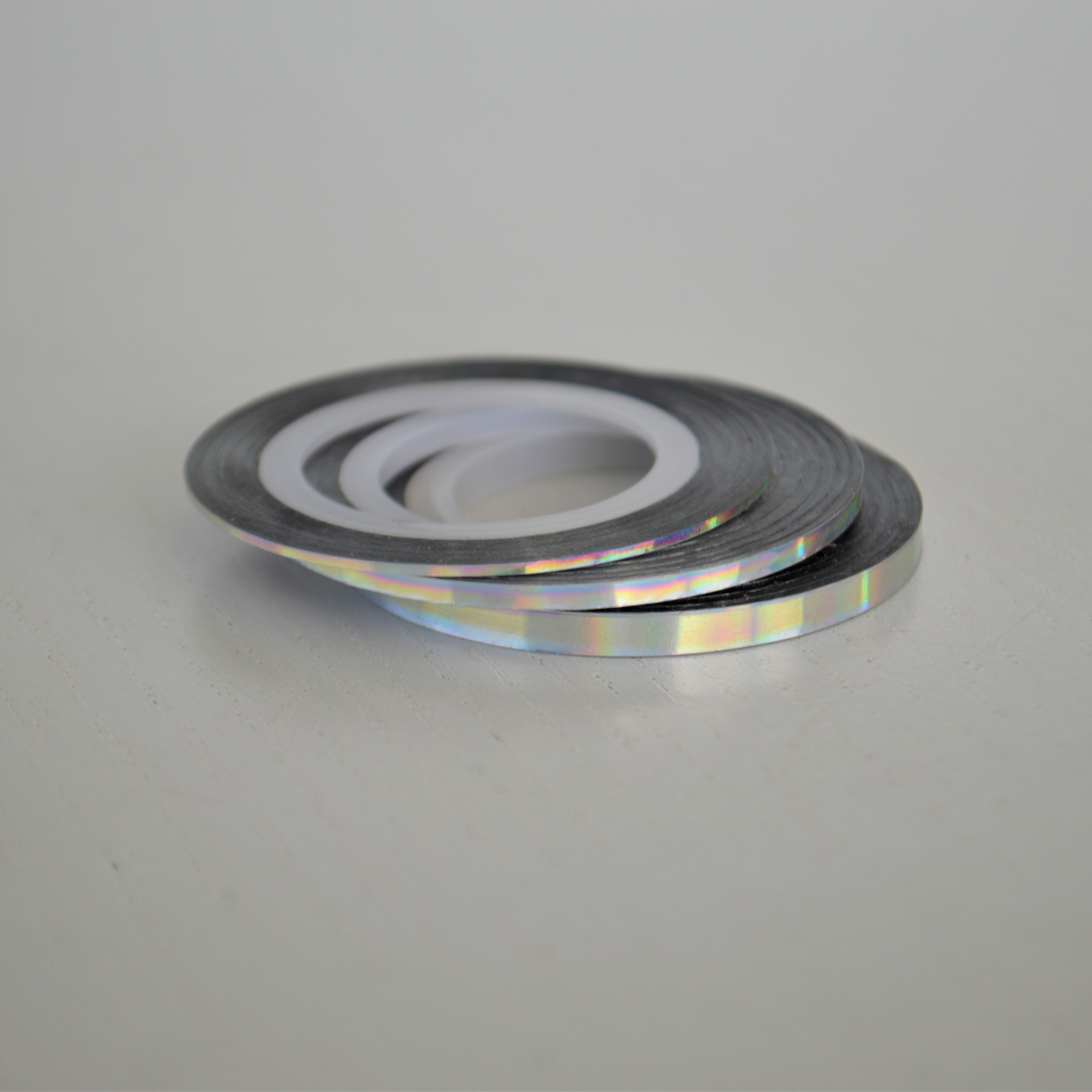 Silver Holographic Striping Tape