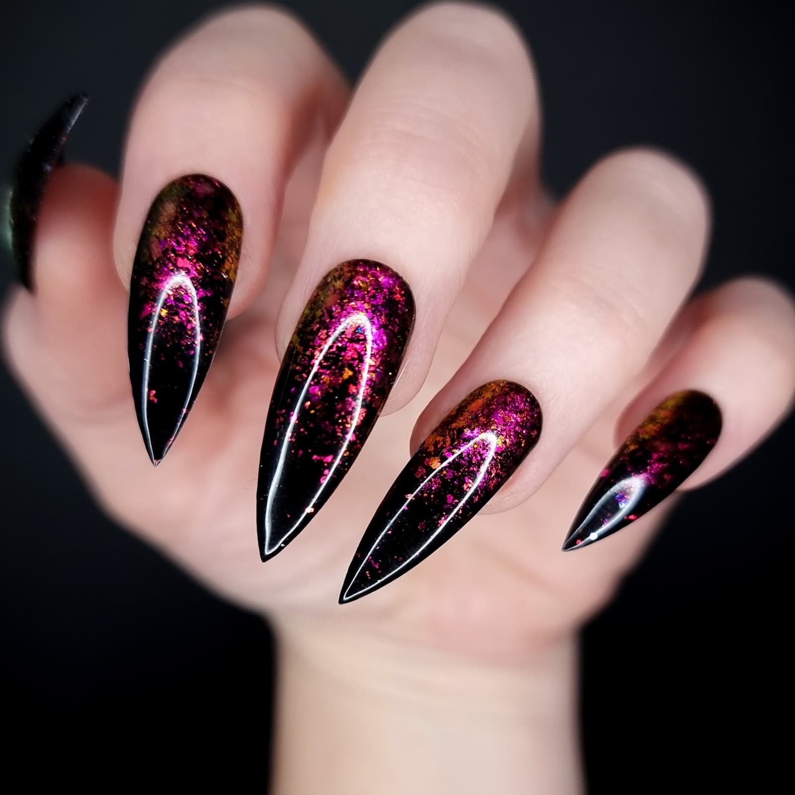 Luxapolish Opal Fire Flakes