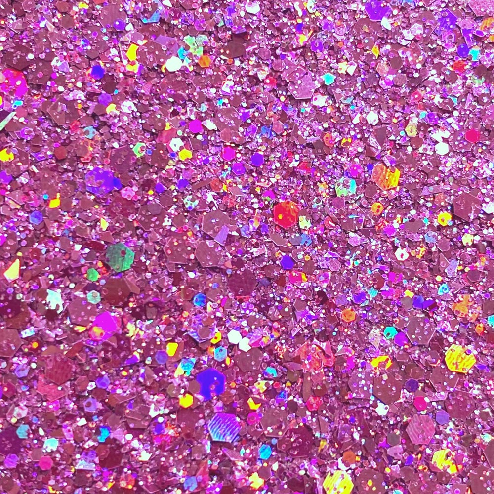 Luxapolish Rainbow Land Glitz - Shy-Violet