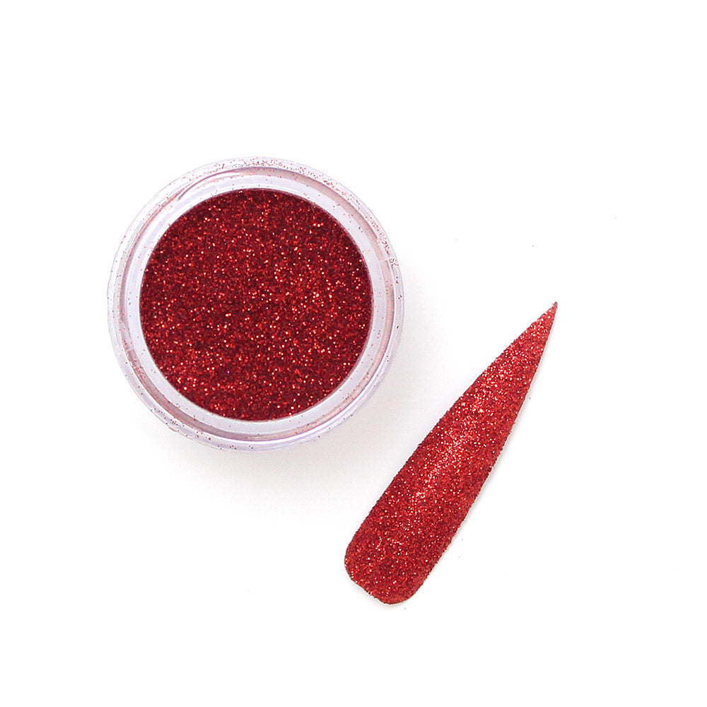 Luxapolish Micro Glitz - Red-dy