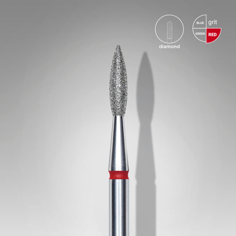 Staleks Diamond Pointed Flame Bit