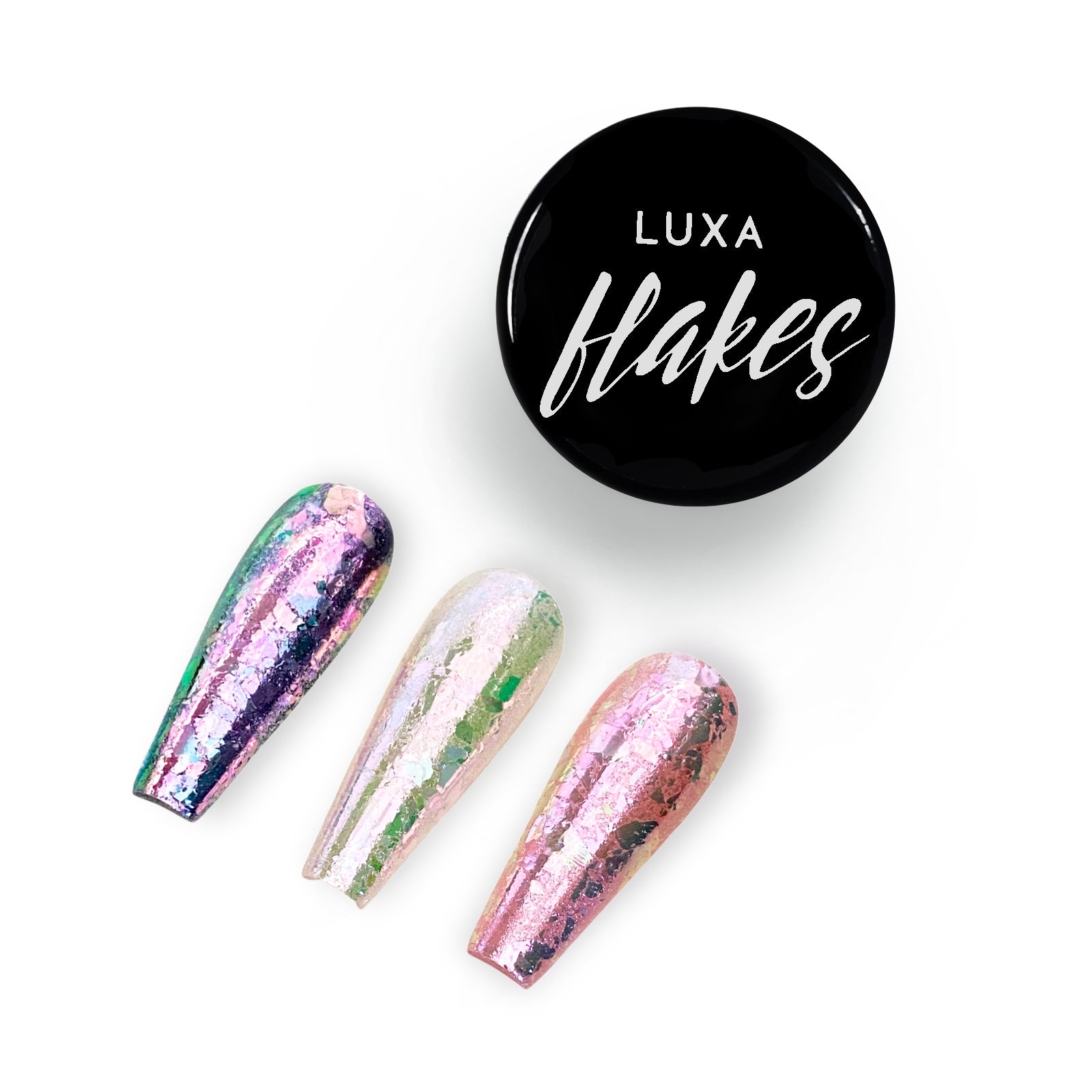 Luxa Pastel Flakes - Bubblegum Spark