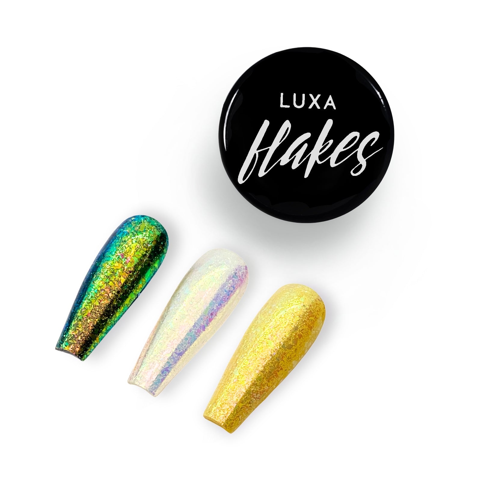 Luxa Pastel Flakes - Golden Star