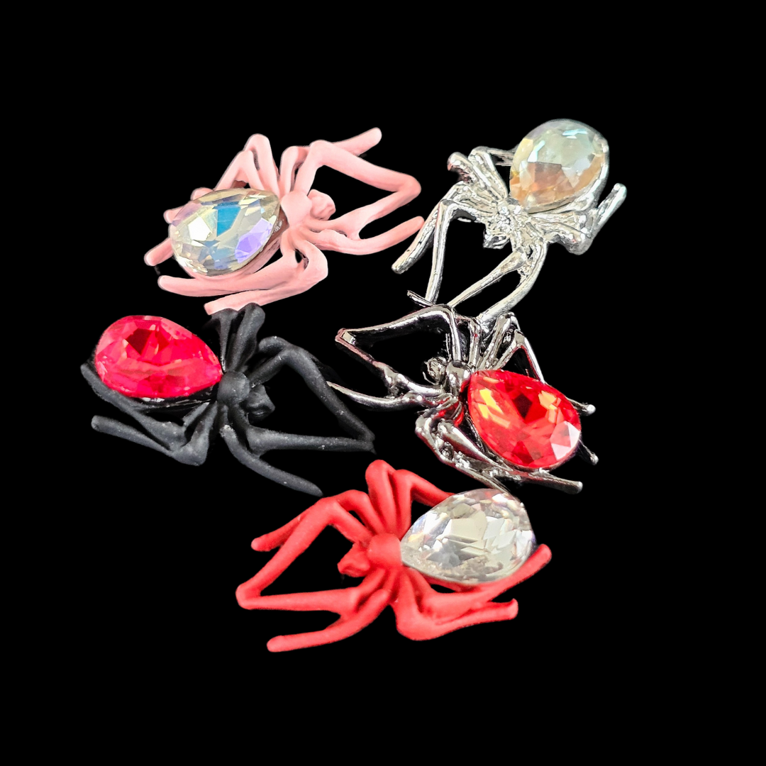 3D Spider Charms