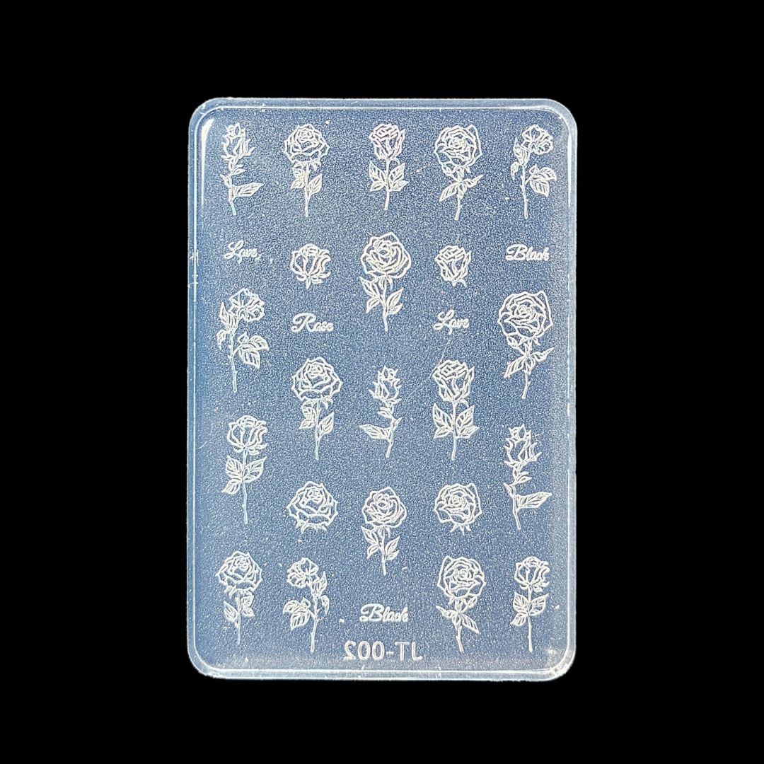 Silicone Nail Art Mold - Roses