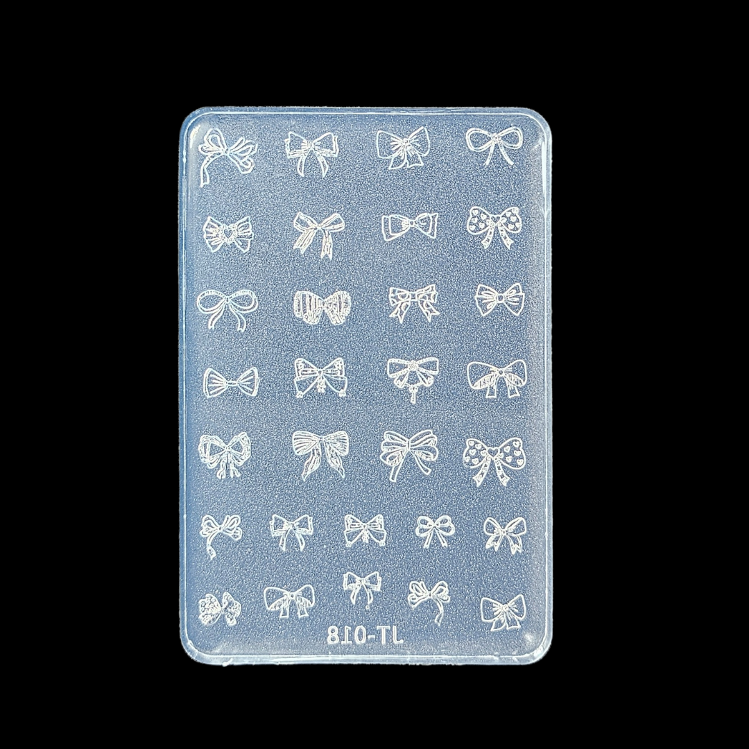 Silicone Nail Art Mold - Bows