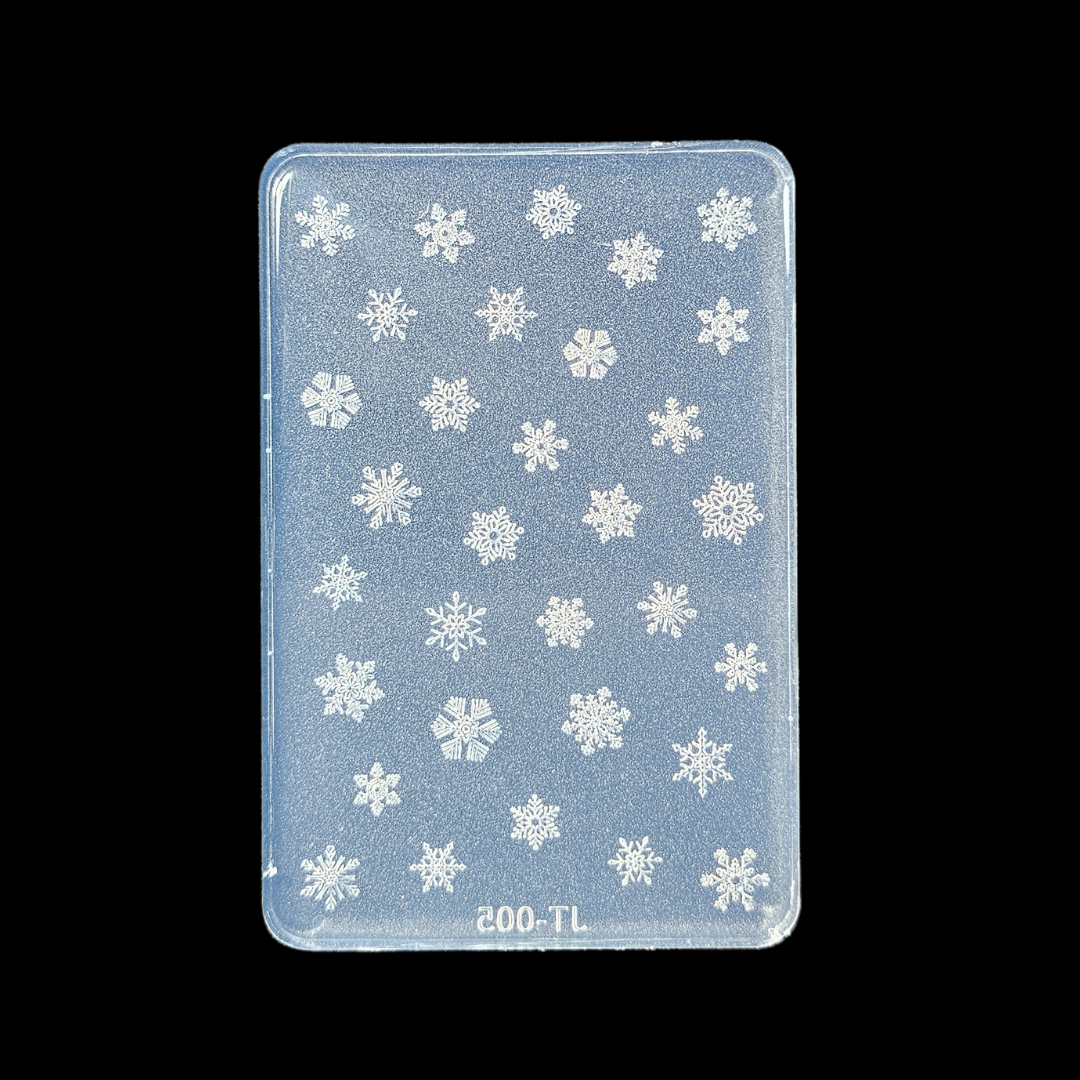 Silicone Nail Art Mold - Snowflakes