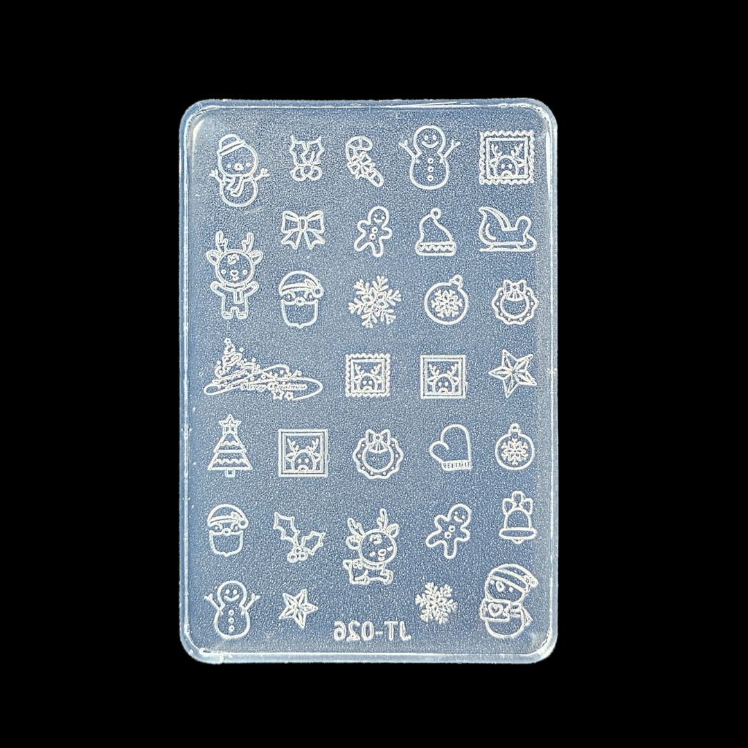 Silicone Nail Art Mold - Christmas
