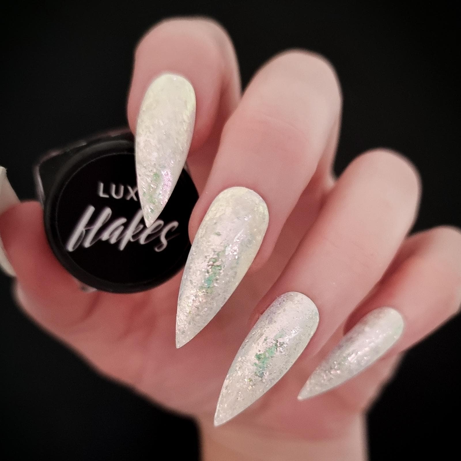 Luxapolish Pastel Flakes - Candy Floss