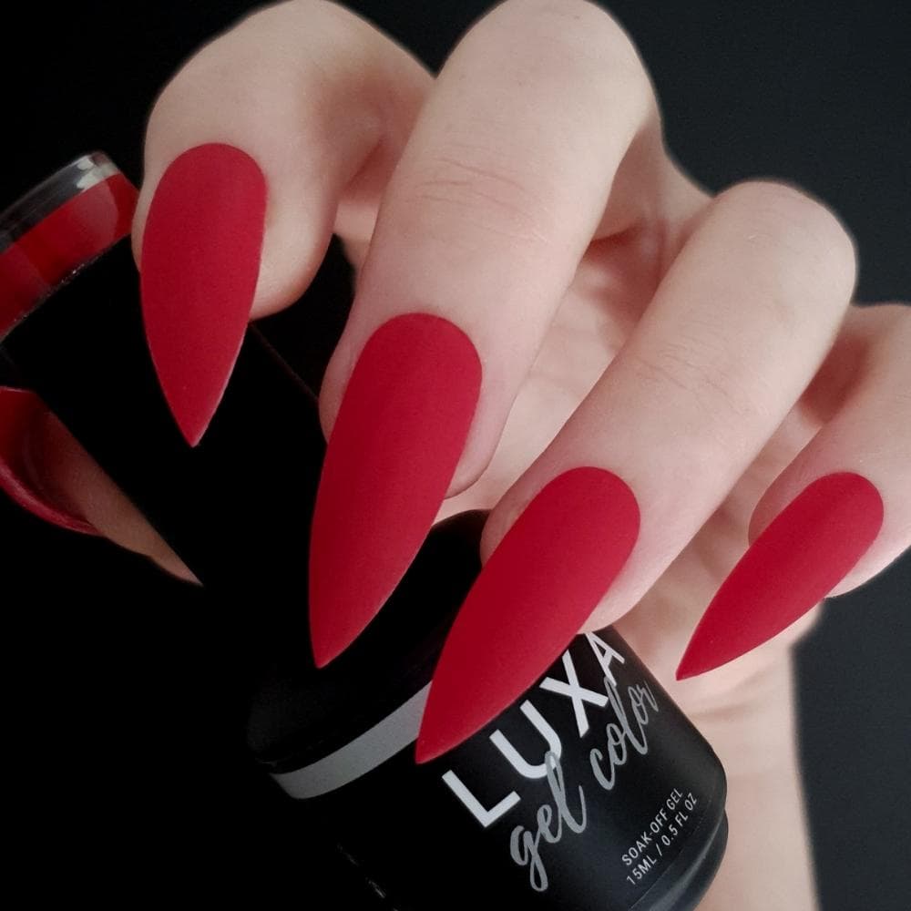 Luxapolish Red-dy and Willing