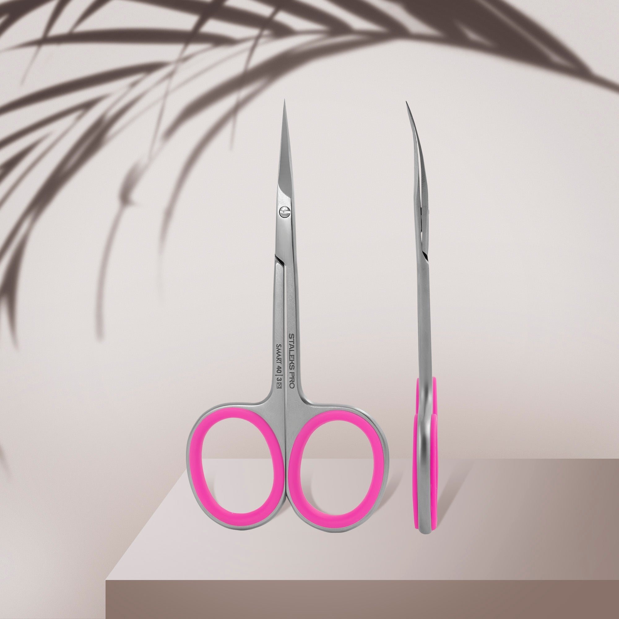 Staleks Pro Cuticle Scissors - Silicone Grip