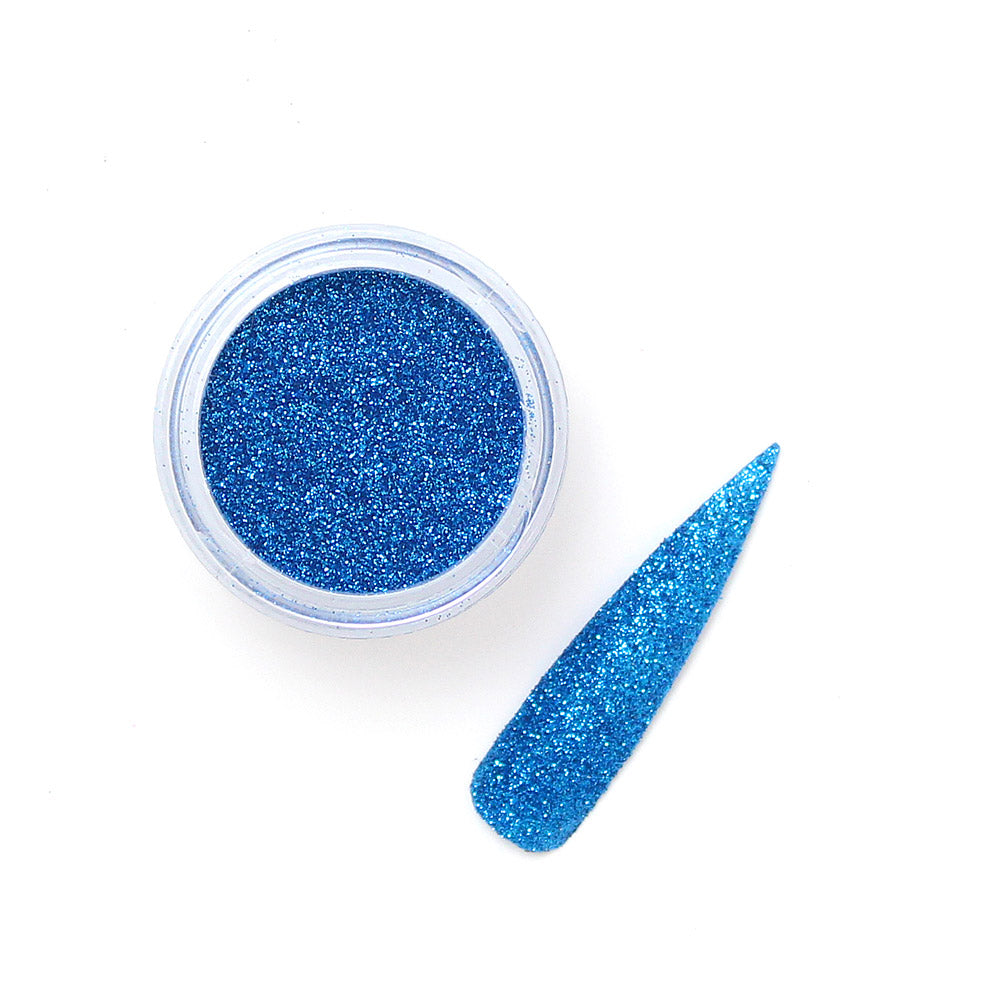 Luxapolish Micro Glitz - Electric Blue