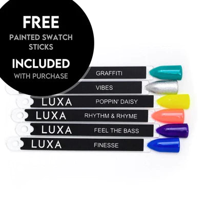 Luxapolish Underground Lights Collection - 6pcs *With painted swatch sticks